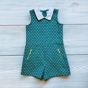 Janie and Jack Geo Print Ponte Romper Size 2T